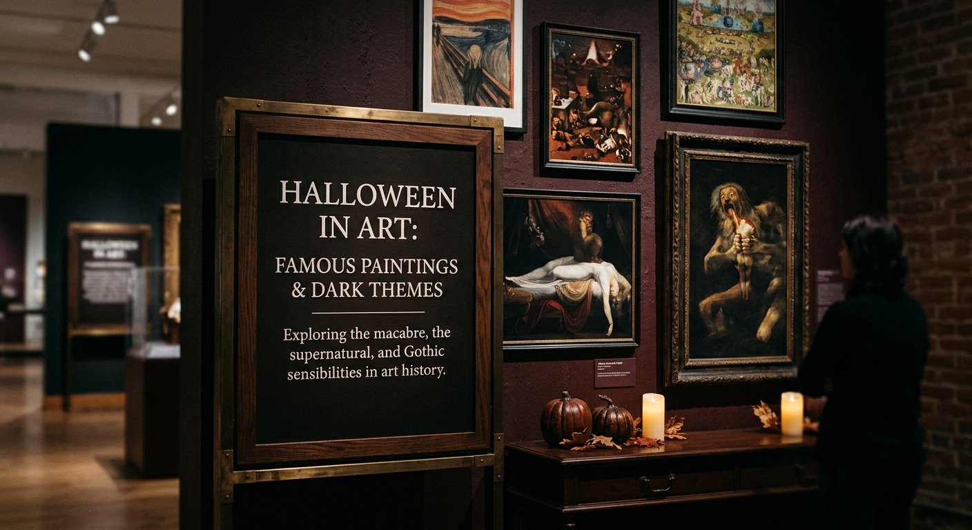 halloween in art