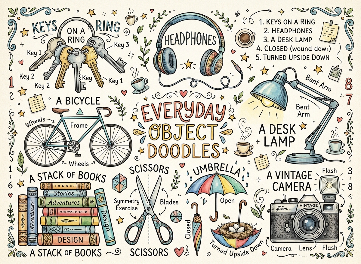 Everyday Object Doodles